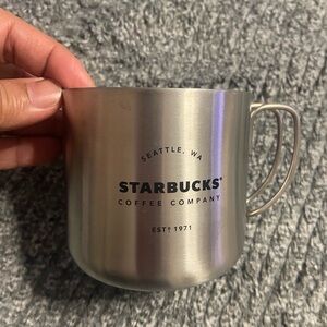 STARBUCKS Stainless Steel Camping/Travel Coffee Mug